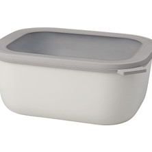 Mepal - Multi Bowl Cirqula Rectangular - Kapaklı Saklama Kabı - Buzdolabı Için Hava Geçirmez Saklama