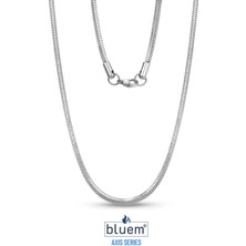 Bluem Axıs Serisi Flow Sleek 3 mm Erkek Çelik Zincir Kolye