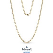 Bluem Axıs Serisi Figaro x Nano 3 mm Erkek Çelik Zincir Kolye