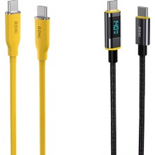 Aohi Magline- Silky 140W Süper Hızlı Şarj/data Kablosu Seti