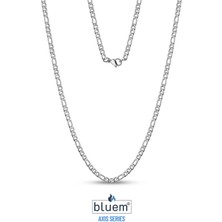 Bluem Axıs Serisi Figaro x Nano 3 mm Erkek Çelik Zincir Kolye