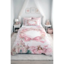 Bebişim Halı Prenses Şato Tek Kişilik Pike Takımı Çocuk Odası Pike Yatak Örtüsü