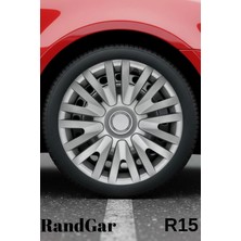 Fiat Egea 15 Inç Jant Kapağı (4 Adet) Gri G112