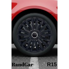 Opel Cascada 15 Inç Jant Kapağı (4 Adet) Siyah S112