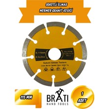 BRATİ HAND TOOLS Soketli Elmas Beton-Mermer Kesici 115MM