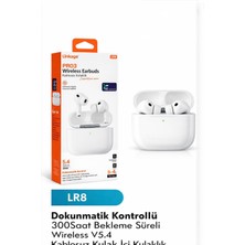 Azurtech Linkage Pro3 Lr3 Kablosuz Kulak Içi Kulaklık Bluetooth 5.4 Dokunmatik Kontrol 300 Saat Bekleme Süresi Şarj Kutulu