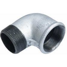 Pazarcan Galvanizli Kuyruklu Dirsek 3/4