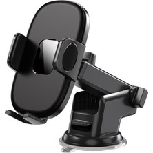 Sezy Araç İçi Telefon Tutucu - Vantuzlu Teleskopik Güçlü