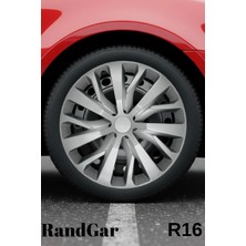 Renault Clio 6 16 Inç Jant Kapağı (4 Adet) Gri G116
