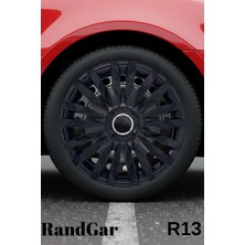 Renault Laguna 1 13 Inç Jant Kapağı (4 Adet) Siyah S110