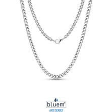 Bluem Axıs Serisi Flow Line 5 mm Erkek Çelik Zincir Kolye