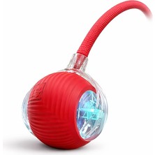 Akıllı Kedi Oyuncağı USB Şarjlı LED Işıklı 3 Modlu Otomatik Hareketli Top