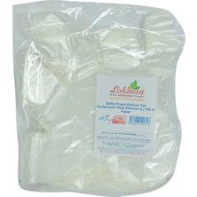 Pazarcan Şeffaf Poşet Eldiven Tek Kullanımlık Plast Eldiveni (L) 100 Lü Paket
