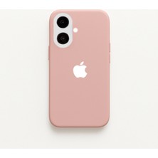 Demina iPhone 16 Uyumlu Beyaz Logo Baskılı Içi Kadife Lansman