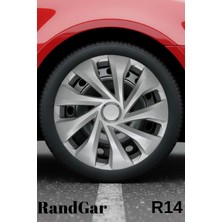 Renault Clio 1 14 Inç Jant Kapağı (4 Adet) Gri G120