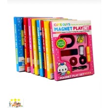 Zeka Oyunları Mıknatıs Oyun Deney Seti Çocuklar Için Magnet Play Set Eğitici Oyunlar