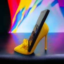 Casey Store Telefonunuz Da Topuklu Giyer! 👠fiyonklu Stiletto Topuklu Ayakkabı Telefon Tutucu Standı