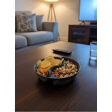 Zemira Home Gri Çerezlik 4’lü Set Şık ve Minimal Masa Üstü Kullanım