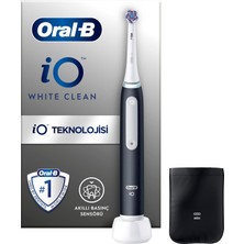 Oral-B Io Şarjlı Diş Fırçası White Clean, Siyah