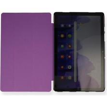 Zemira Home Newface Samsung Galaxy T970 Tab S7 Plus 12.4 Kılıf Tablet Smart Kılıf - Mor