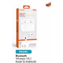 Azurtech PRO9S Bluetooth 5.1 Kablosuz Kulaklık Tws Stereo Şarj Kutulu