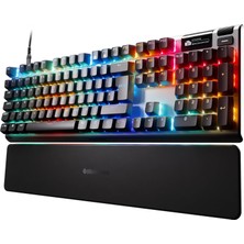 Steelseries Apex Pro Gen 3 Gaming Klavye - UK Hızlı Tetik Ayarlanabilir Tuşlar ile Oyun İçin İdeal