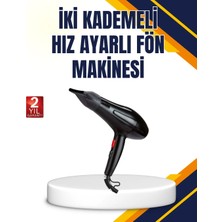 Zemira Home Soğuk Üfleme Özellikli 2200W Profesyonel Fön Makinesi