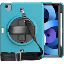 Zemira Home Newface iPad Pro 11 (2020) Kılıf Strap-C Otterbox Tablet Kapak - Mavi