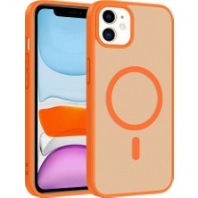 Teleplus iPhone 11 Kılıf Mat Babet Manyetik Şarj Kapak