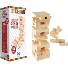 Bucuks Mey Ithalat® Ahşap Denge Oyunu Küçük Boy