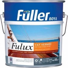 Bucuks Mey Ithalat® Füller Fulux Yat Verniği 0,75 Litre Şeffaf