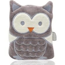 Bucuks Mey Ithalat®  kiraz Çekirdekli Baykuş Kadife Gaz Yastığı 366 Gri Baykuş