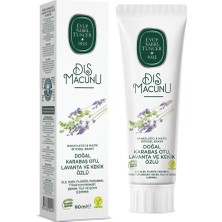 Bucuks Mey Ithalat®   Doğal Diş Macunu 90 gr Karabaş Otu & Lavanta ve Kekik Özlü