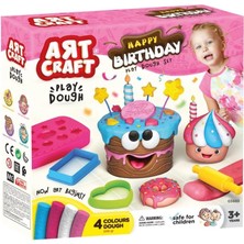 Bucuks Mey Ithalat® 03683 Art Craft Doğum Günü Hamur Set 200 gr