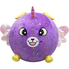 Bucuks Mey Ithalat® Şişme Peluş Mor Köpek Xxl Shiny Corns S2