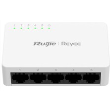 Zemira Home Ruijie Reyee RG-ES05F 5 Portlu, 10-100 Fast Ethernet Tak Çalıştır Switch Plastik Kasa