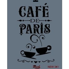 Bucuks Mey Ithalat® Rich New Seri N-341 Stencil 35X25 cm