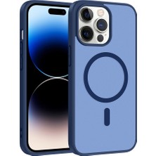 Teleplus iPhone 14 Pro Kılıf Mat Babet Manyetik Şarj Kapak