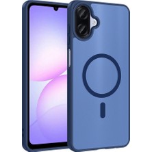 Teleplus Samsung Galaxy A07 Kılıf Mat Babet Manyetik Araç Tutucu Kapak