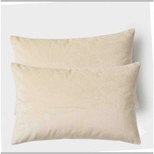 Ayzen Home 2 Li Düz Kadife 30 x 50 Kırlent Kılıfı