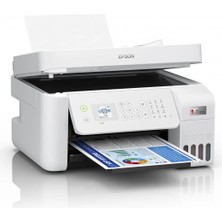 Zemira Home Epson L5296 Meaf Yazıcı-Tarayıcı-Fotokopi-Faks Renkli Mürekkep Tanklı Yazıcı Wı-Fı Ethernet