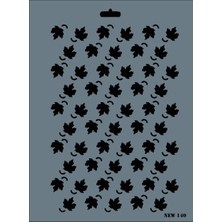 Bucuks Mey Ithalat® Rich New Seri N-140 Stencil 35X25 cm