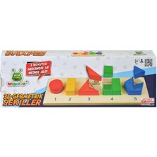 Bucuks Mey Ithalat® 125 Woodoy 3D Yapboz Geometrik Şekiller Bultak
