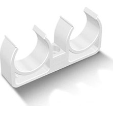 Bucuks Mey Ithalat® Pvc Boru Pprc Çiftli Kelepçe 25 mm 10 Adet