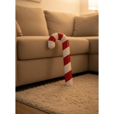 Bucuks Mey Ithalat® Yılbaşı Temalı Dekoratif Şeker Biblo Sıcak Salon Aksesuarı 13X34 cm