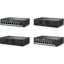 Uniywell Unıywell6+2 Port Poe Swicth