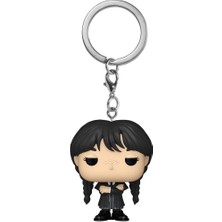 Funko Pop Anahtarlık Wednesday Addams With Black Coat