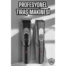 Bucuks Mey Ithalat® Saç Sakal Vücut Şarjlı Kablosuz Tıraş Makinesi Profesyonel Paslanmaz Çelik