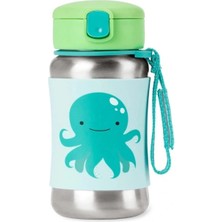 Bucuks Mey Ithalat®   Zoo Pipetli Paslanmaz Çelik Suluk 350 ml Ahtopot