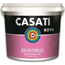 Bucuks Mey Ithalat® Casati Silikonlu Dış Cephe Boyası 7,5 Litre Beyaz